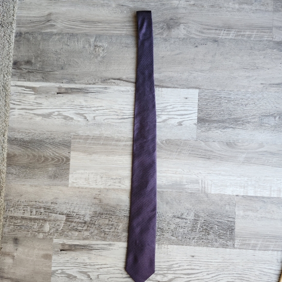Awearness Silk Tie Men’s Purple Patterned Dress NWT - Picture 7 of 9